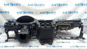 Торпедо передняя панель с AIRBAG Ford Fusion mk5 17-20 черная под start-stop и динамик