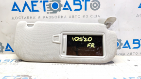 Козырек правый Hyundai Ioniq 5 22-26 без панорамы, серый, без крючка, под чистку