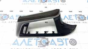 Ornamente laterale stânga BMW 5 G30 17-20 sub braț Fineline Ridge, cu iluminare, zgârieturi