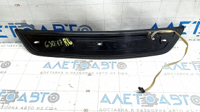 Ornamente prag exterior spate stânga BMW 5 G30 17-20 Sport Line, cu iluminare, zgârieturi