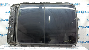 Ansamblu panoramic pentru Jeep Compass 17-25, cortină neagră