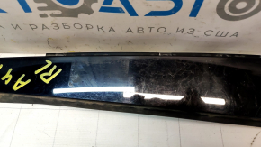 Накладка двери боковая задняя левая Audi A4 B8 08-16 перед, царапины