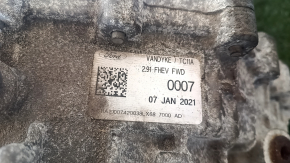 АКПП в сборе Ford Escape MK4 20-26 hybrid FWD, 71к, без инвертора, повреждение водой, эмульсия