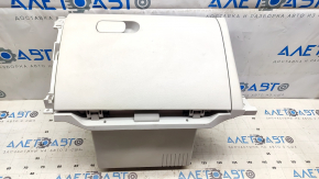 Перчаточный ящик, бардачок Hyundai Ioniq 5 22-26 серый, с подсветкой, 2 части, потерт