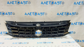 Решетка радиатора grill VW Passat b8 16-19 USA хром полоска, без эмблемы