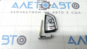 Ключ BMW 5 G30 17-23 smart, 4 кнопки, светлое жало, царапины, тычки