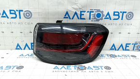 Lampă aripă exterioară dreapta Jeep Compass 22-25 LED zgârieturi, suport mufă defect