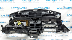 Торпедо передняя панель с AIRBAG Jeep Compass 22-26 черная, царапины
