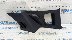 Обшивка арки верхняя правая Jeep Compass 19-26 черная, две части, потерта, царапины, залом крепления