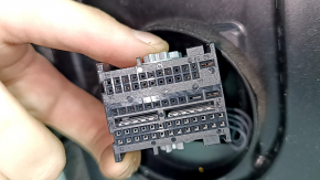Фара передняя левая голая BMW X7 G07 19-22 LED, без блока, без уплотнителя и кронштейна, сломаны крепления, трещины в корпусе, пробит корпус, пробито стекло