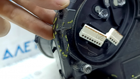 Фара передняя левая голая BMW X7 G07 19-22 LED, без блока, без уплотнителя и кронштейна, сломаны крепления, трещины в корпусе, пробит корпус, пробито стекло