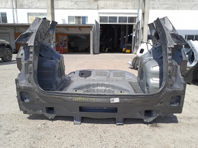 Задняя панель Jeep Compass 17-26 2 части, графит, на кузове