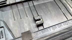 Ornamente ușă spate stânga inferioară Hyundai Ioniq 5 22-24 negru, fixare ruptă, uzată