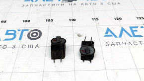 Ornamente ușă spate stânga inferioară Hyundai Ioniq 5 22-24 negru, fixare ruptă, uzată