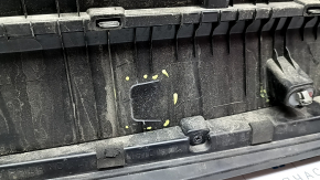 Ornamente ușă spate stânga inferioară Hyundai Ioniq 5 22-24 negru, fixare ruptă, uzată