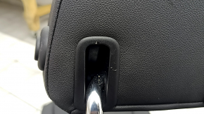 Сидение 2 ряда правое BMW X7 G07 19-22 с airbag, электрическое, подогрев под 7 мест, кожа, Schwarz, примято, царапины