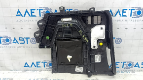 Ornament arc spate stânga jos spate BMW X7 G07 19-22 Schwarz, două părți, cu abajur