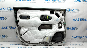 Placă uși față dreapta Hyundai Ioniq 5 22-24 verde cu gri, cotiera piele gri, cu mâner, cu comandă ridicare geam, pentru curățare