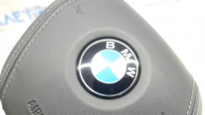 Подушка безопасности airbag в руль водительская BMW X7 G07 19-26 черная, царапины
