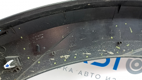 Накладка арки крыла передняя правая Hyundai Ioniq 5 22-26 черная, потерт, сломаны крепления