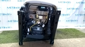 Пассажирское сидение Hyundai Ioniq 5 22-26 с airbag, механическое, подогрев, комбинированная кожа серая с перфорацией коричневыми вставками, под химчистку