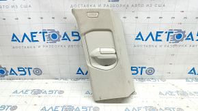 Накладка задней стойки передняя правая BMW X7 G07 19-26 Elfenbein-Weiss с заглушкой, надлом крепления на заглушке, царапина на заглушке, под чистку