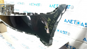Bara față nefinisată Hyundai Ioniq 5 22-24 cu suporturi DRL, verde, crăpată
