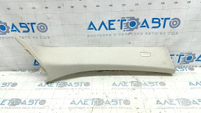 Ornament stâlp față dreapta sus BMW X7 G07 19-25 Elfenbein-Weiss, pentru curățare
