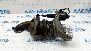 Турбина в сборе с коллектором BMW 5 G30 17-20 2.0T, 530e hybrid, 61к, сгоревшая