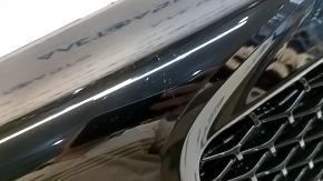 Решетка переднего бампера Toyota Camry v55 15-17 usa SE, царапины, надломано крепление