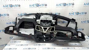 Panou frontal Torpedo fără AIRBAG BMW X7 G07 19-22 sub proiecție, Schwarz