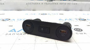 USB Hub Hyundai Ioniq 5 22-26 в сборе с накладкой, с датчиком