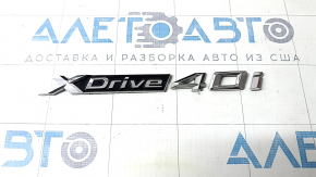 Эмблема надпись X-Drive 40i двери багажника BMW X7 G07 19-26