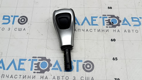 Ручка КПП Jeep Compass 22-26 кожа, серая накладка, царапины