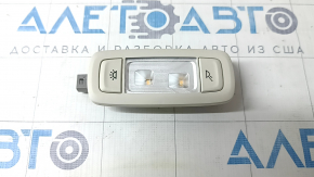 Плафон освещения задний правый BMW X7 G07 19-22 Elfenbein-Weiss, трещина в корпусе, сломано крепление