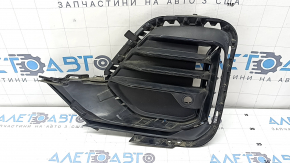 Grilă bară față stânga BMW X7 G07 19-22 închisă, Pure Excellence, suport rupt, fragment lipsă