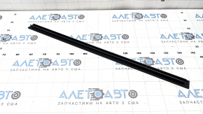 Panou superior de protecție ușă spate dreapta BMW X7 G07 19-22 prelată sub piele neagră Schwarz, față, partea din spate