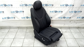 Пассажирское сидение BMW X7 G07 19-22 с Airbag, электрическое, подогрев, кожа, Schwarz, Sport, царапины на спинке