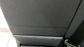 Сидение 2 ряда левое BMW X7 G07 19-22 без airbag, электрическое, подогрев, под 7 мест, кожа, Schwarz, с ремнем безопасности, стрельнувшее, примято