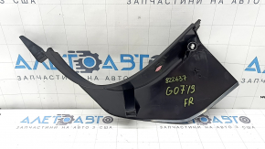 Накладка передней стойки правая нижняя BMW X7 G07 19-26 Schwarz, царапина