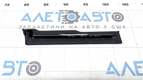 Panou superior de protecție ușă spate stânga BMW X7 G07 19-22 prelată sub piele neagră Schwarz, spate