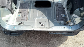 Задняя панель Hyundai Ioniq 5 22-26 на кузове, зеленый M9U, примята