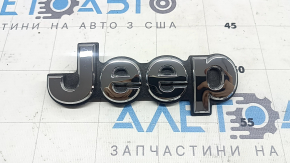 Эмблема двери багажника Jeep Compass 21-26 хром, царапины