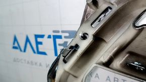 Решетка радиатора grill Ford Escape MK3 17-19 рест черн с хромом без эмблемы, сломана направляйка
