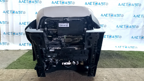 Водительское сидение Ford Mustang Mach-E 21-26 с airbag, электрическое, подогрев, память, кожа серая, с блоком управления