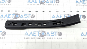 Накладка порога задняя правая BMW X7 G07 19-26 Schwarz под 7 мест