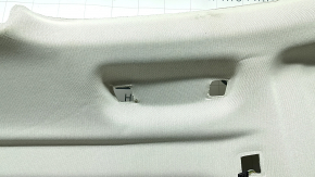 Обшивка потолка BMW X7 G07 19-26 под панораму и дефлектора обдува 3 ряда, Elfenbein-Weiss, заломы, царапины, надрывы, примята, под химчистку