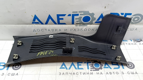 Накладка порога задняя левая Ford Mustang Mach-E 21-26 черная, потертость