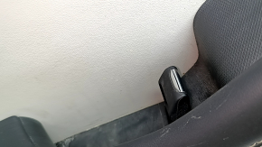 Ornamente ușă spate stânga Ford Mustang Mach-E 21-23 negru, inserție piele gri, cotiera piele neagră, Bang and Olufsen, cu mâner, zgârieturi