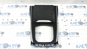 Накладка центральной консоли BMW X7 G07 19-22 black wood/bronze, с подсветкой, царапины, сломано крепление
